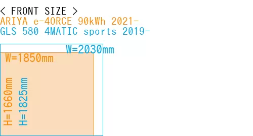 #ARIYA e-4ORCE 90kWh 2021- + GLS 580 4MATIC sports 2019-